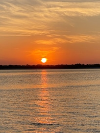 Sunset on a cruise