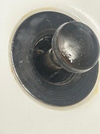 Bathroom Sink is full of hair and wouldn’t drain