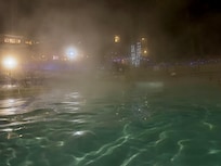 Cool air plus hot springs equals a relaxing stay!