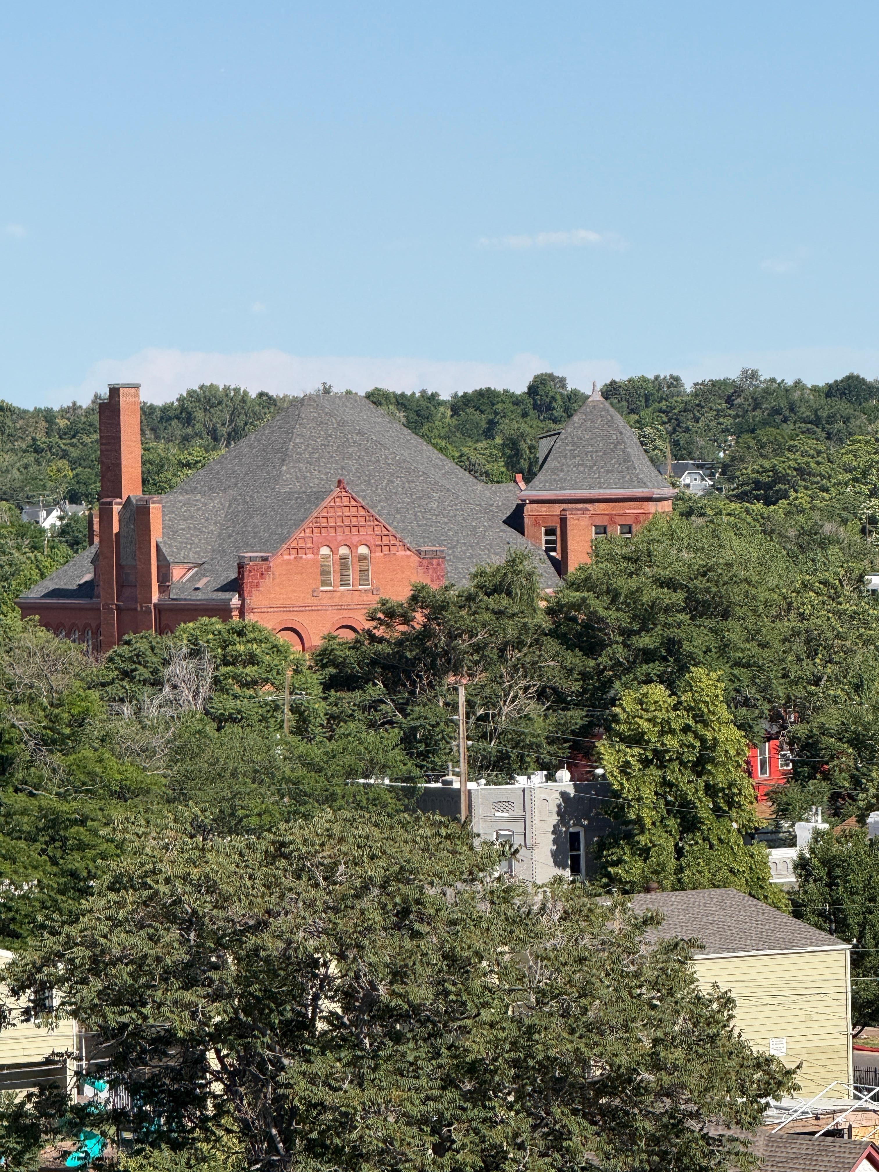 Rooftop view