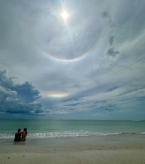 Rainbow skies