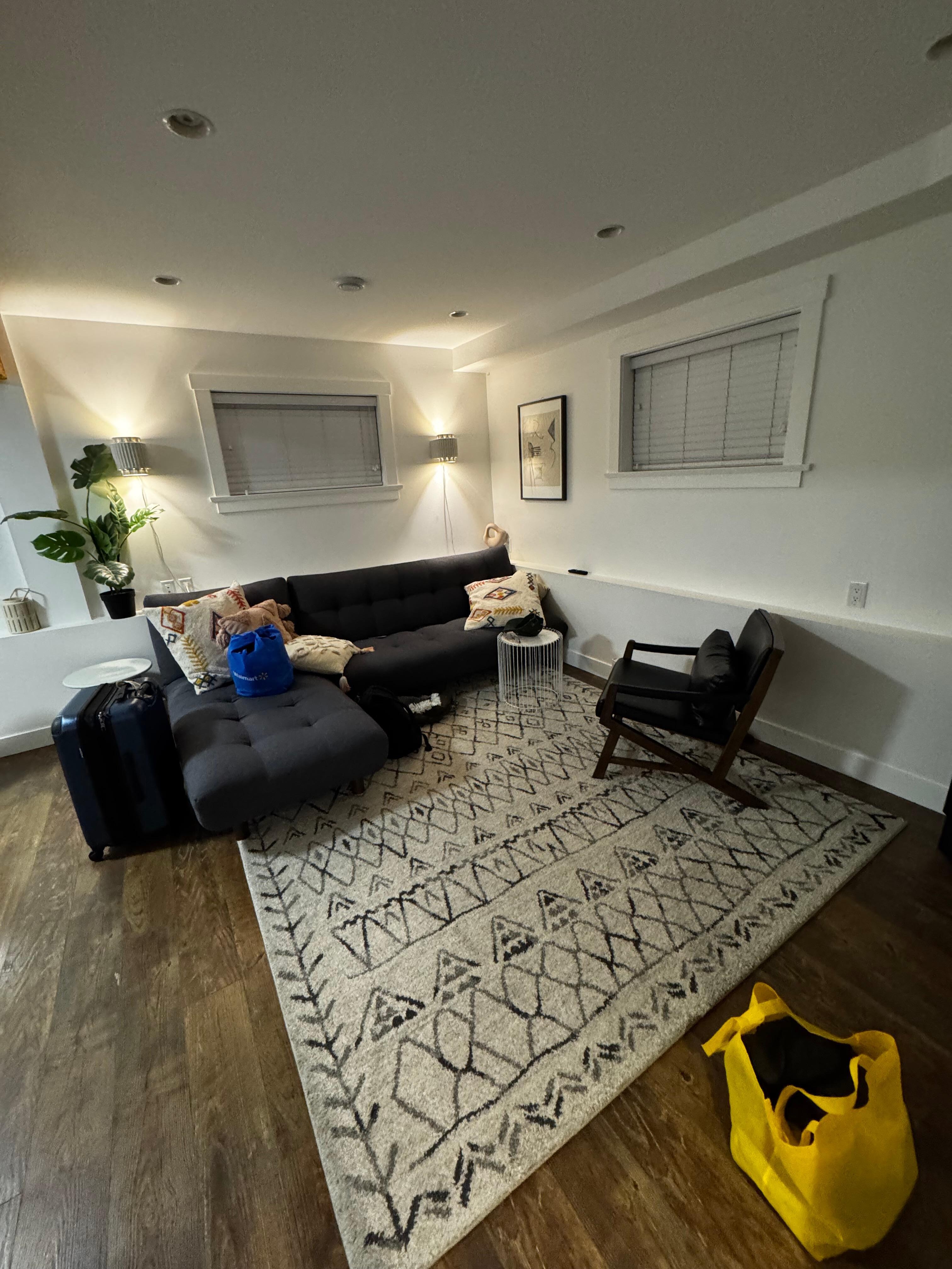 A spacious area for everyone to gather. 