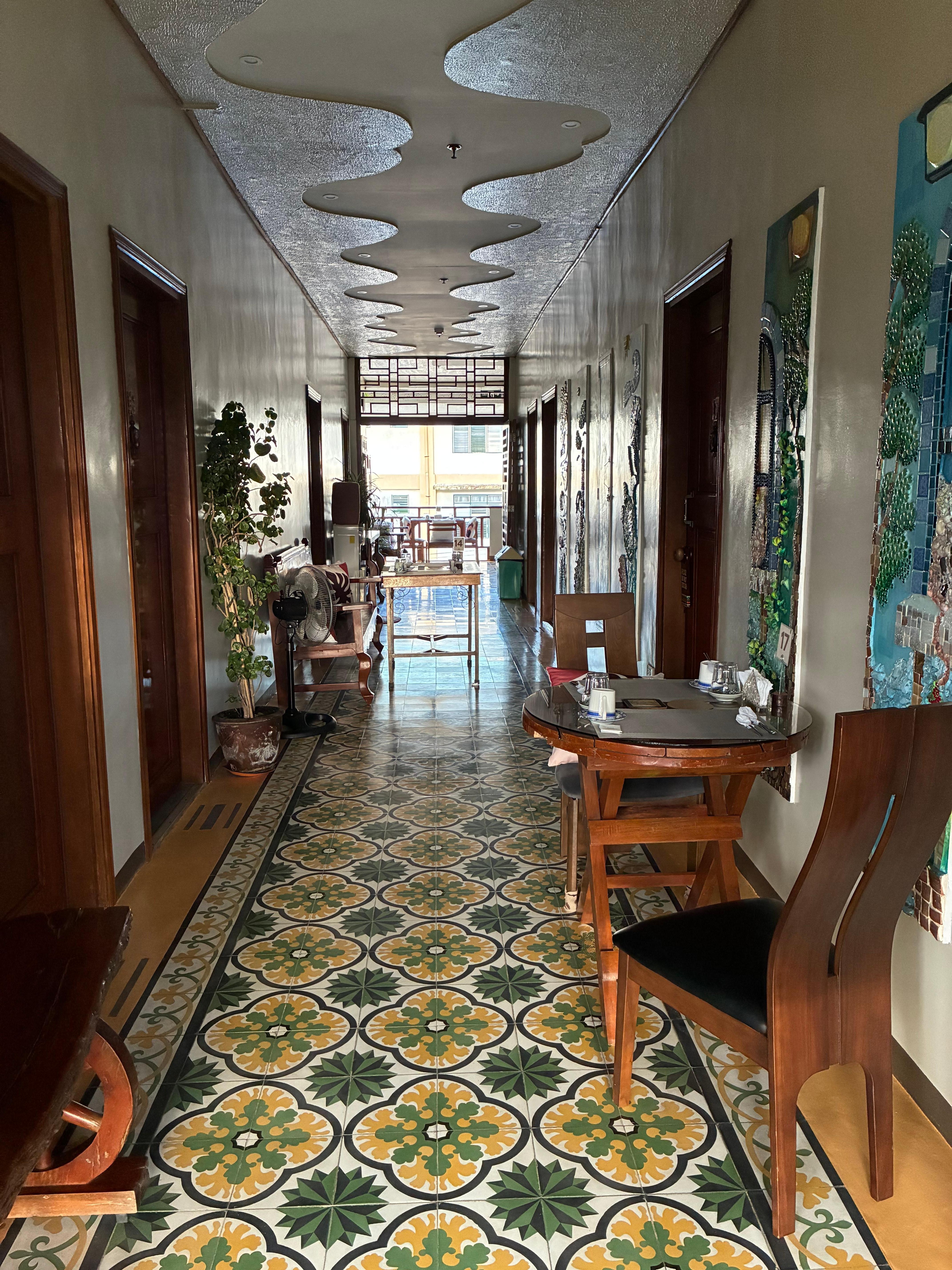 Hallway to our room