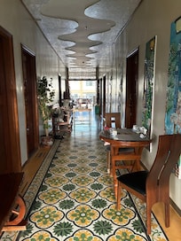 Hallway to our room