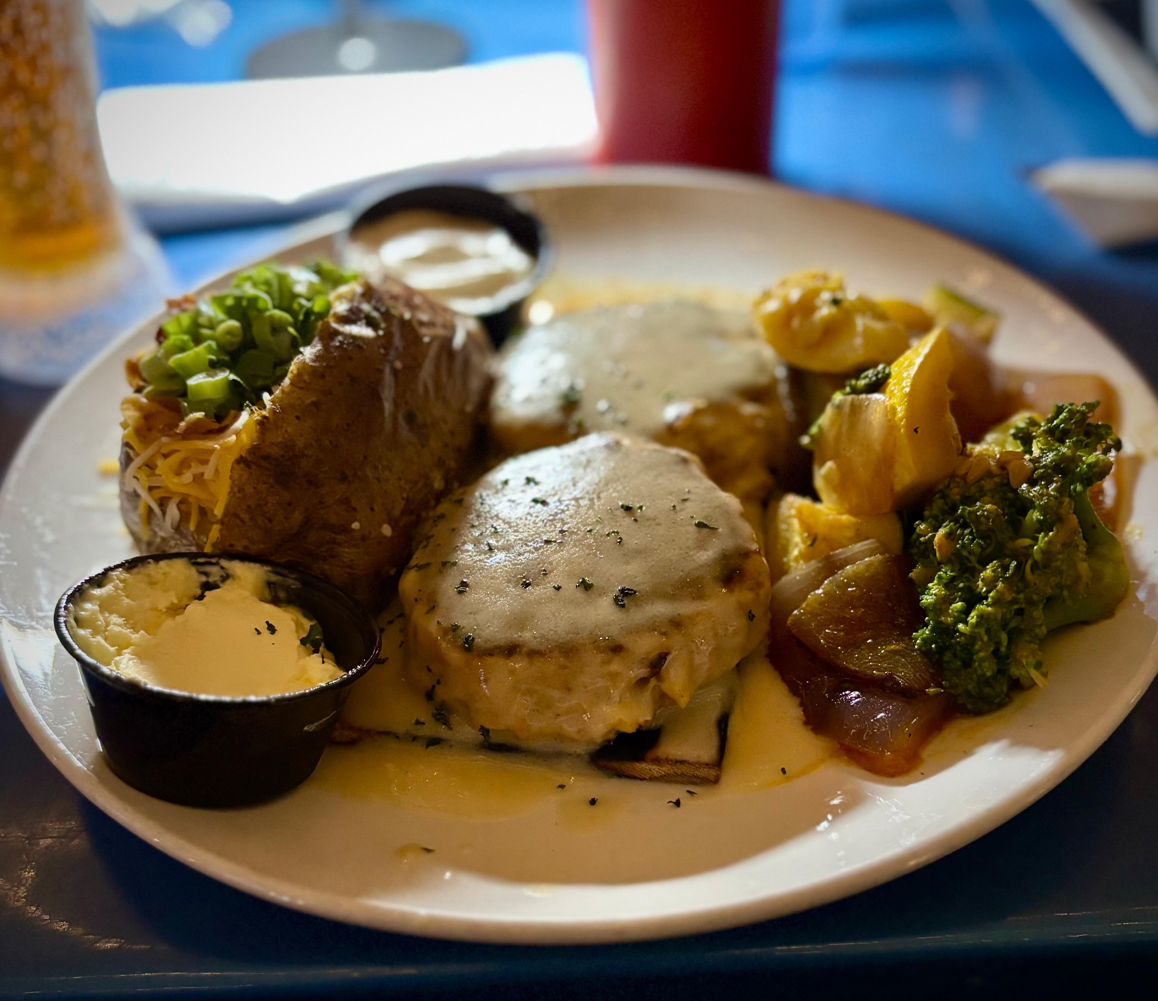 Crabckakes at North Turn. 