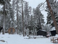 View from the hot tub