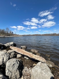 Five minute walk from cottage.