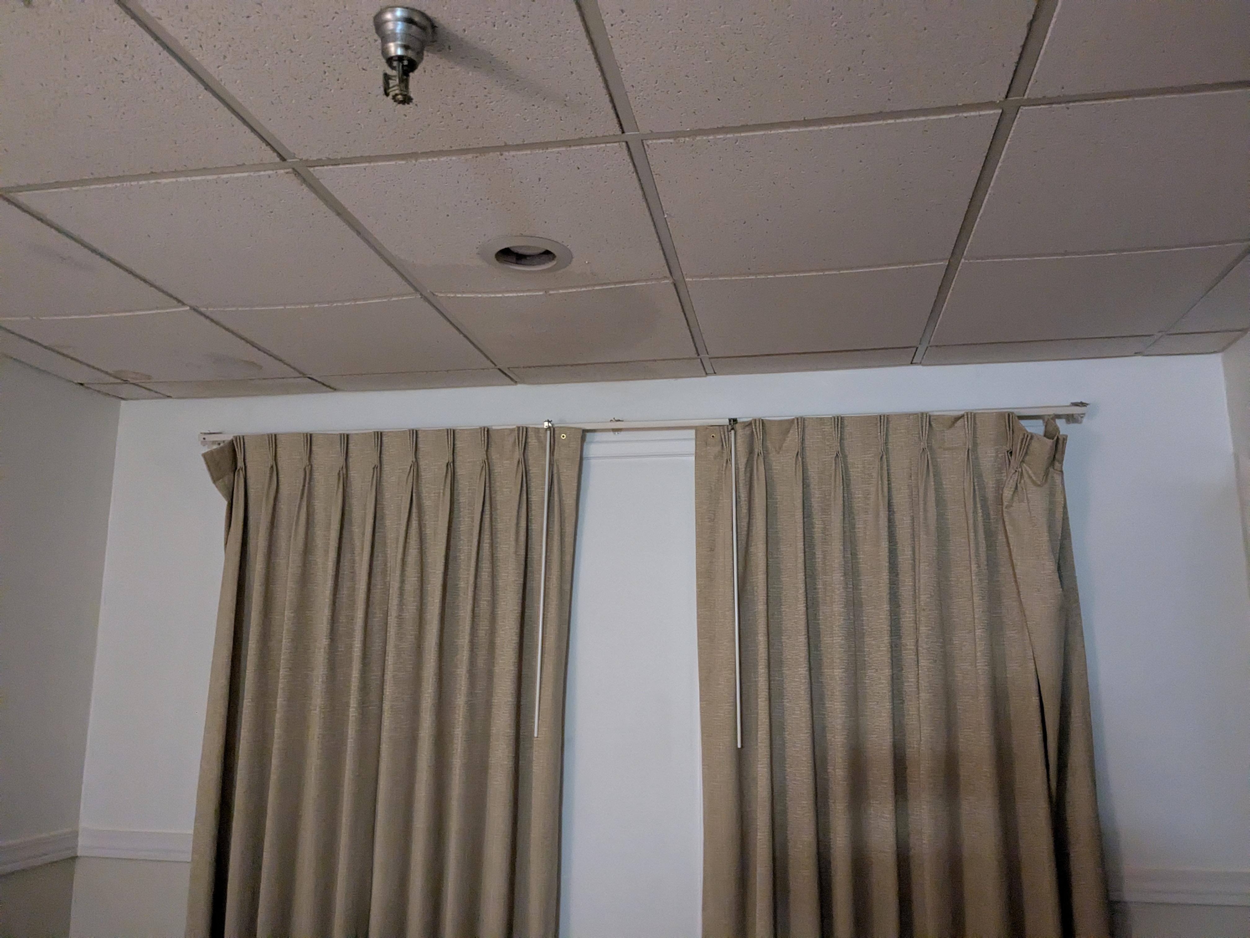 Leaks in the ceiling