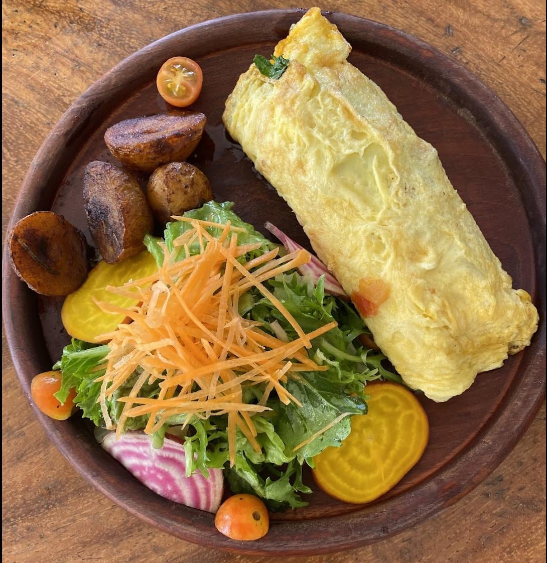 Breakfast - well-presented and yummy, but pricey.