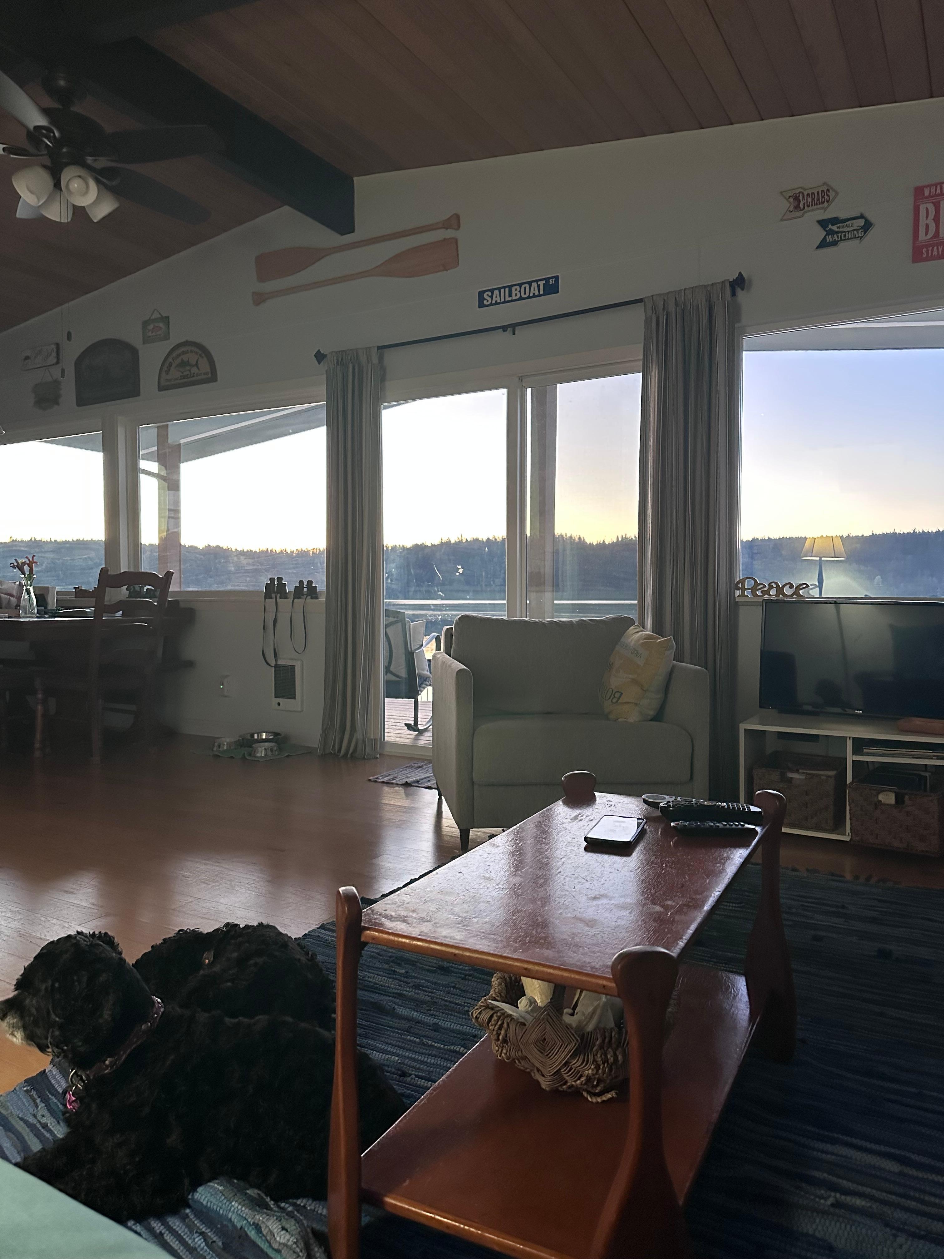 Main cabin view!