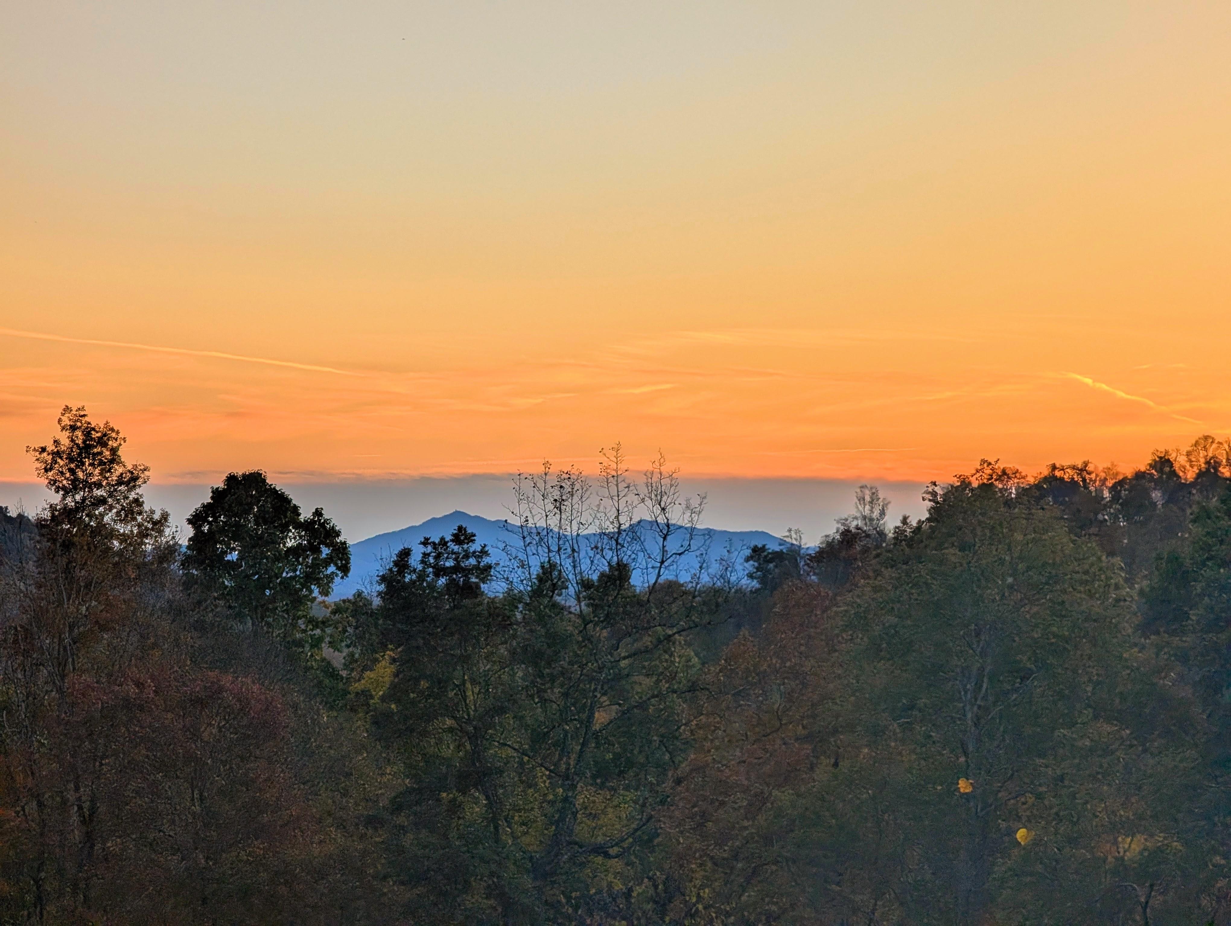 View from the balcony