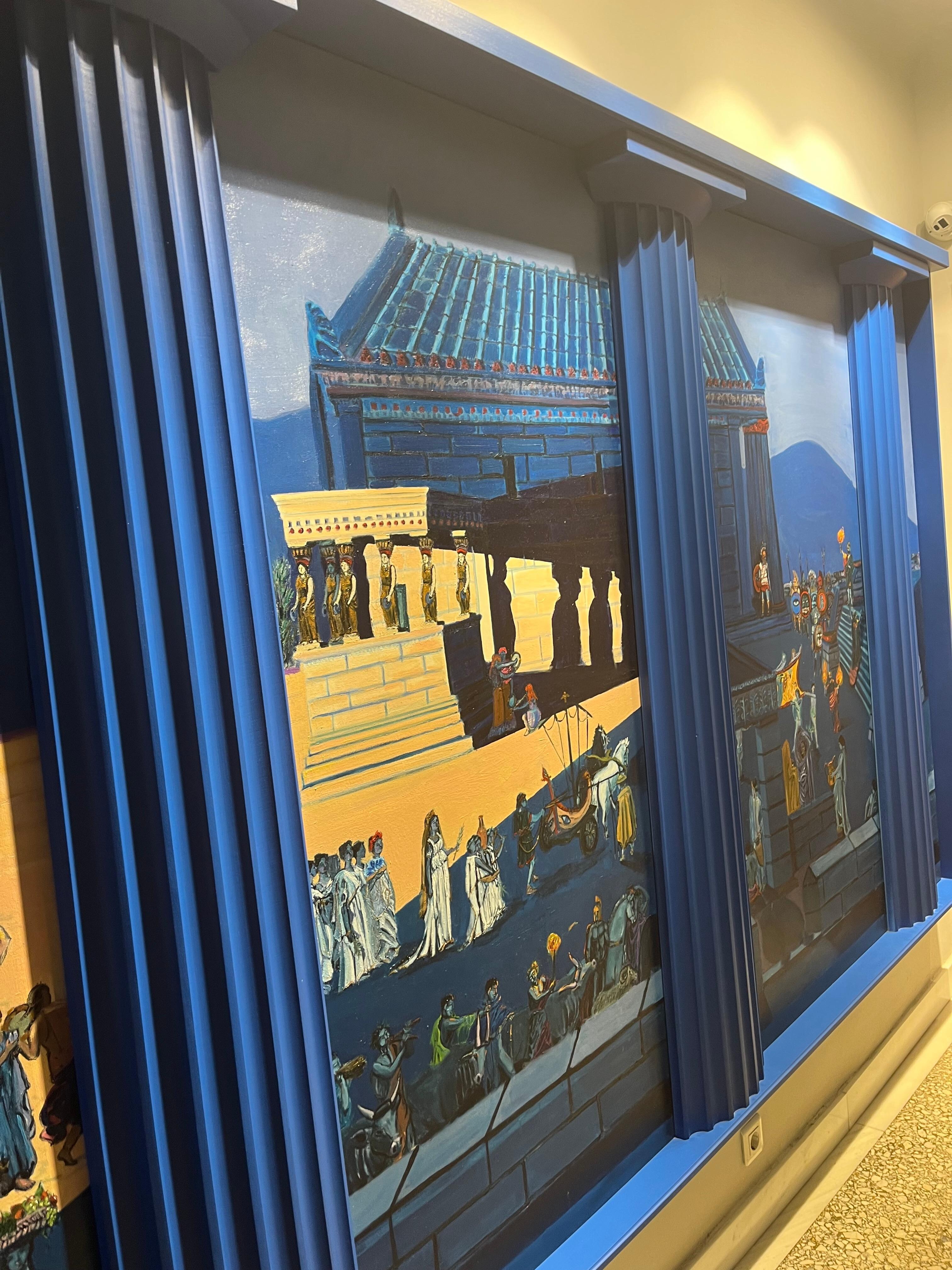 Third floor mural