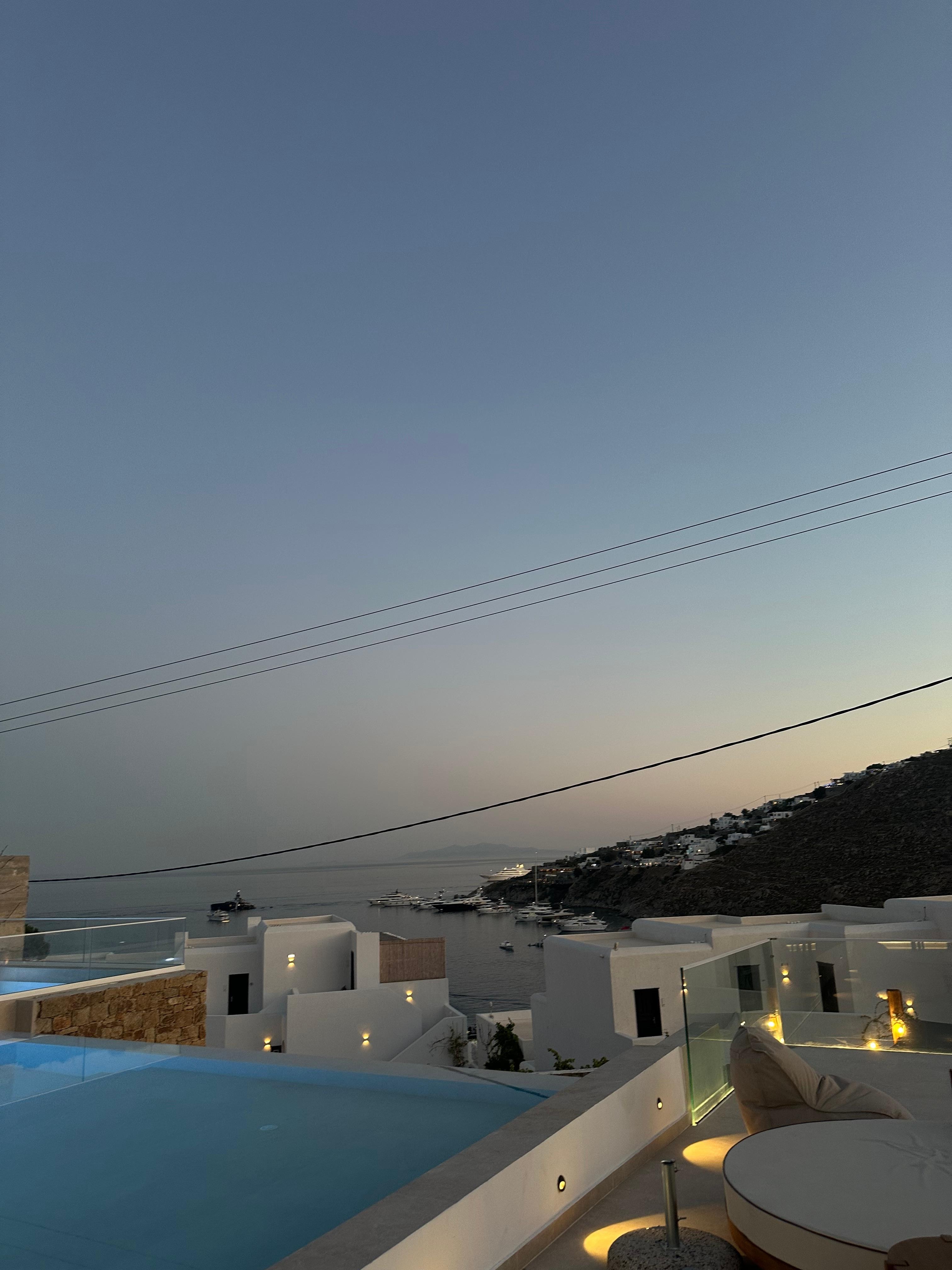 View from the terrace /pool