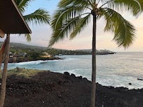 View from one side of the balcony.