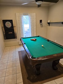 Game room pool table