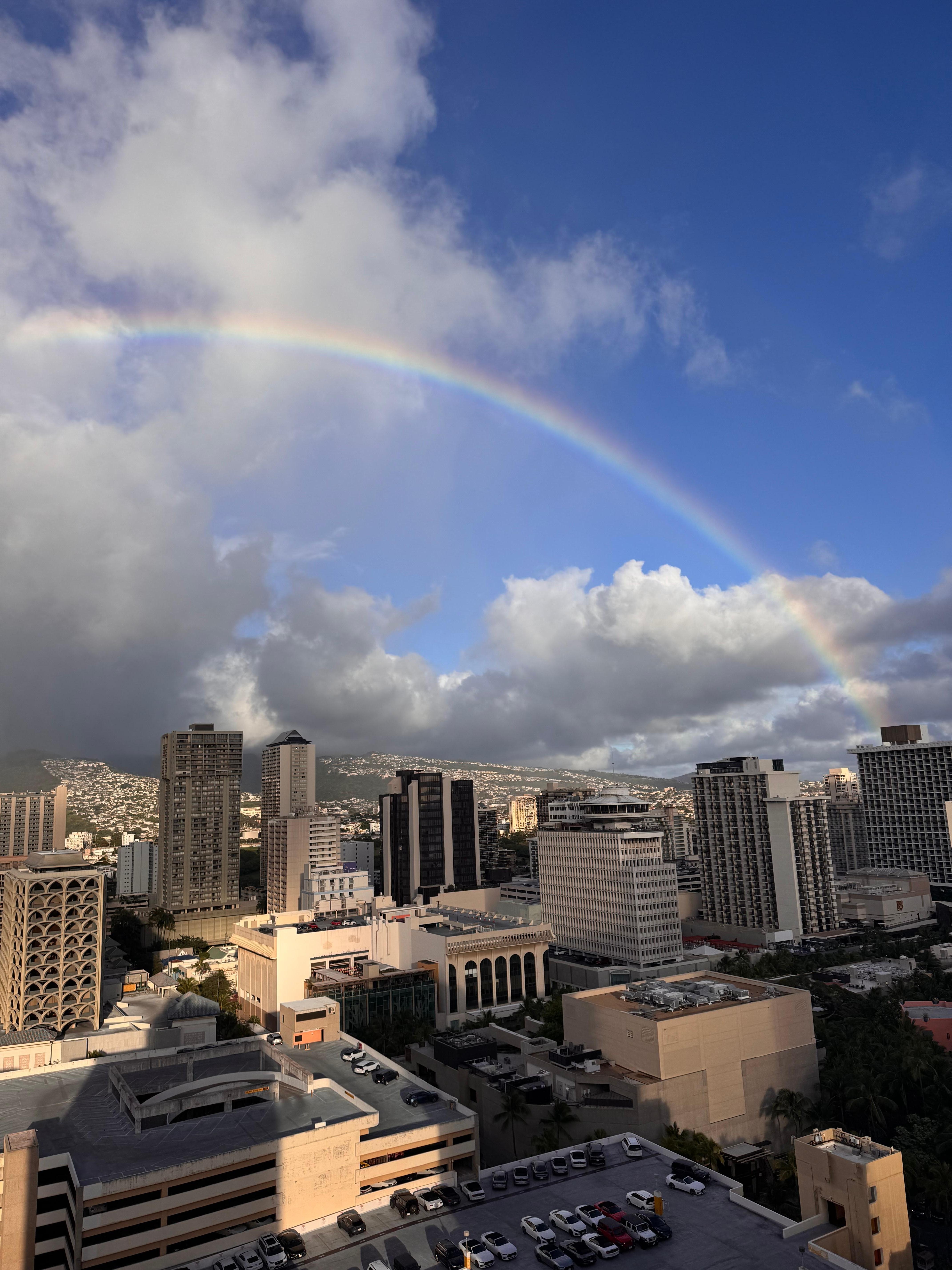 City view from lanai