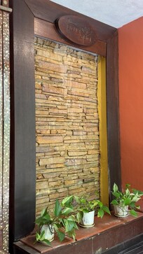 The spa entrance