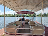 Woohoo! We are going boating!