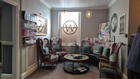 Sitting area at reception