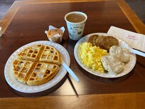 Great breakfast, I was fat and happy waddling out of there each morning!