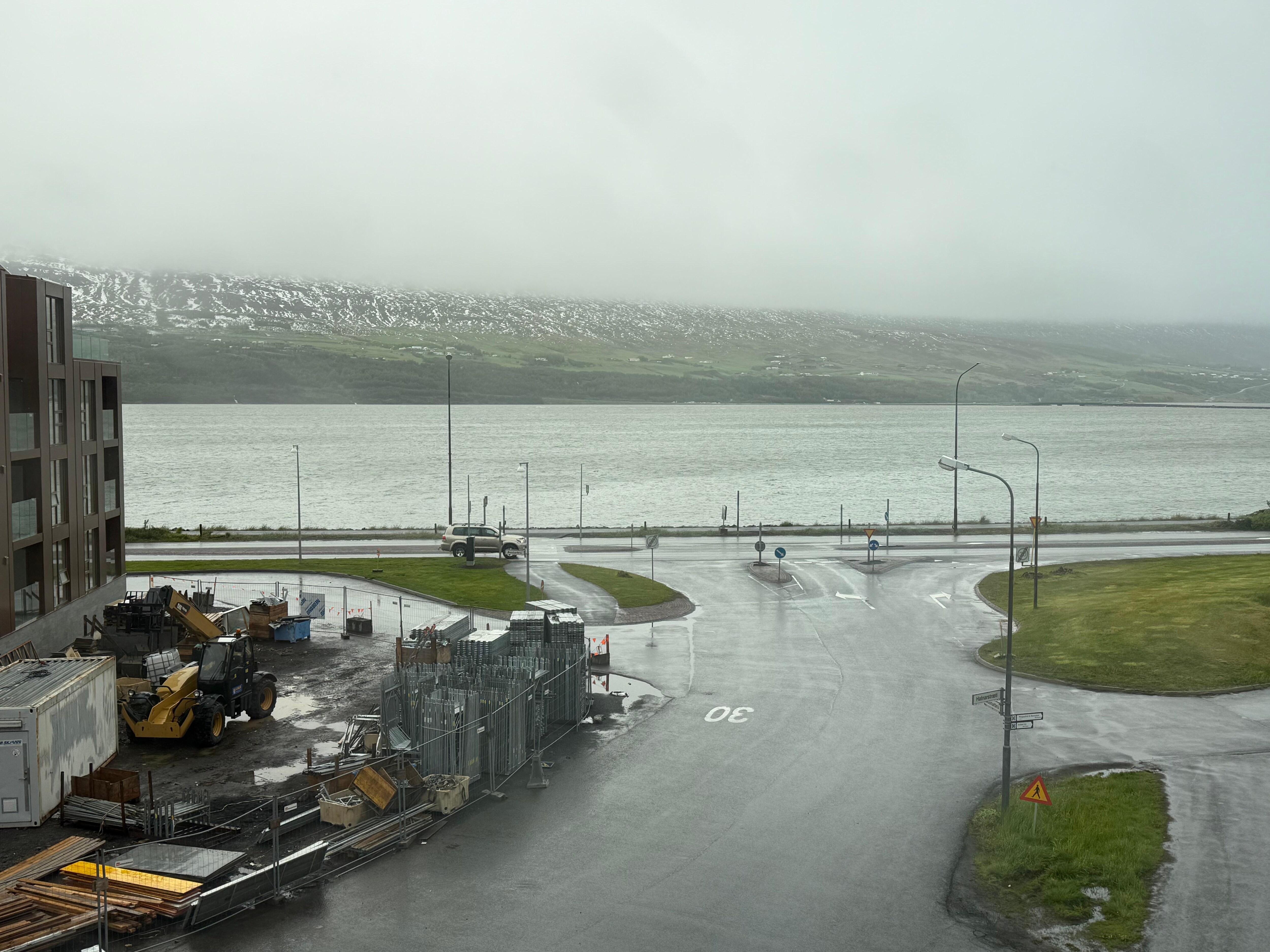 View of bay/fjord from room.