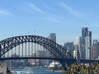 View from room on the 13th floor