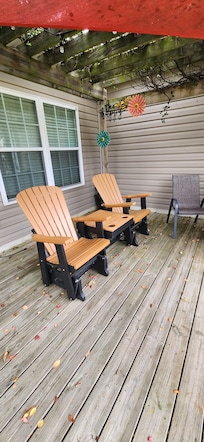 Lovely back porch