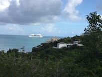 Balcony view looking west
