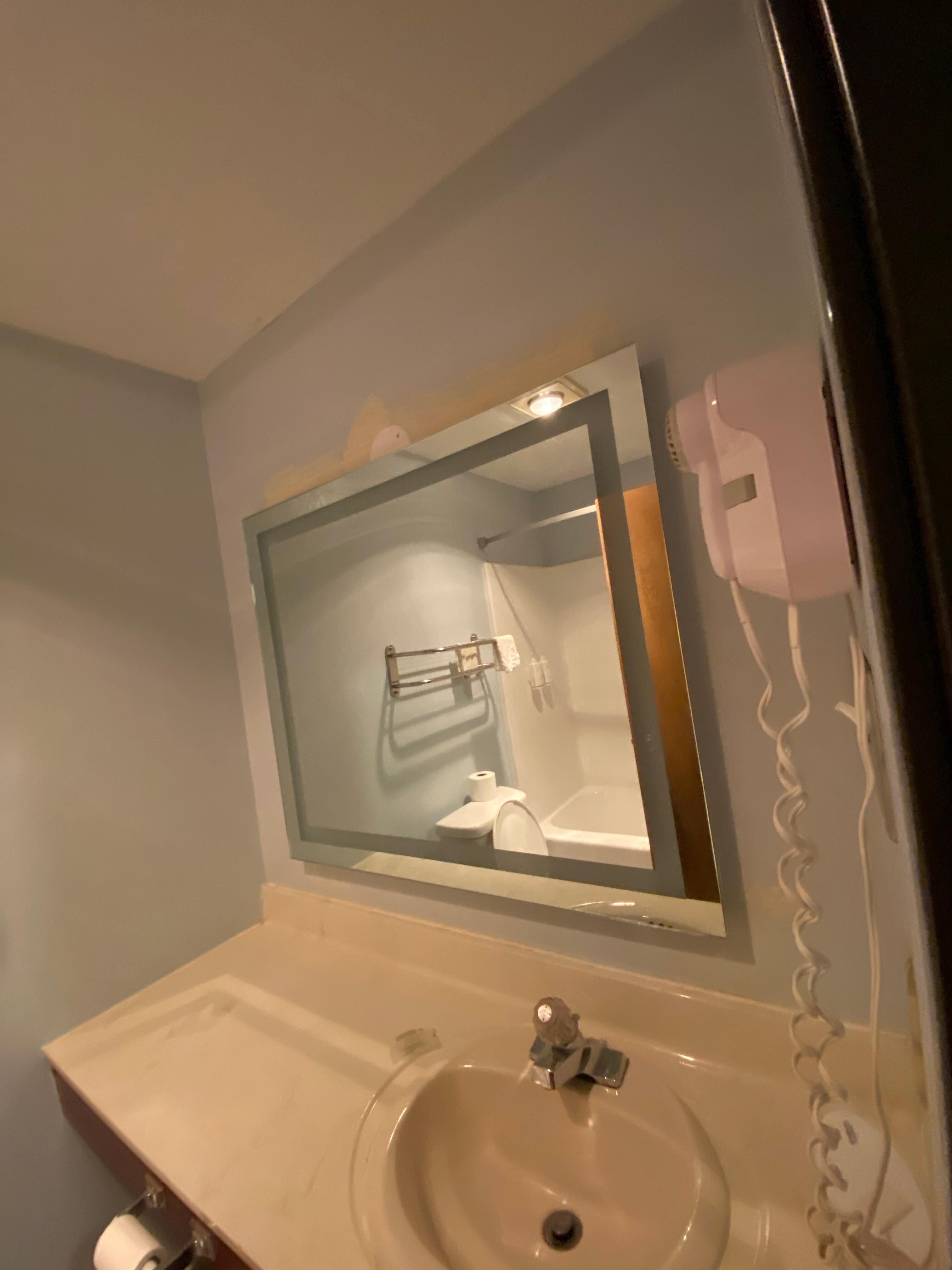 Patch work above sink