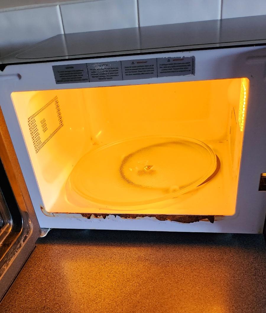 Verschmutzt