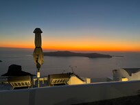 Best sunset view in Santorini