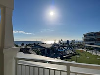 View from our balcony