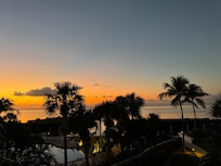 sunrise from upper balcony