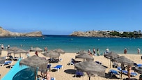 Spiaggia in una stupenda baia tranquilla