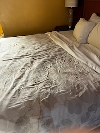 How I found the bed at entering