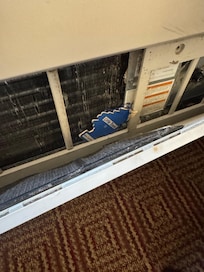 AC unit of the first room. No, it didnât have any scent left.