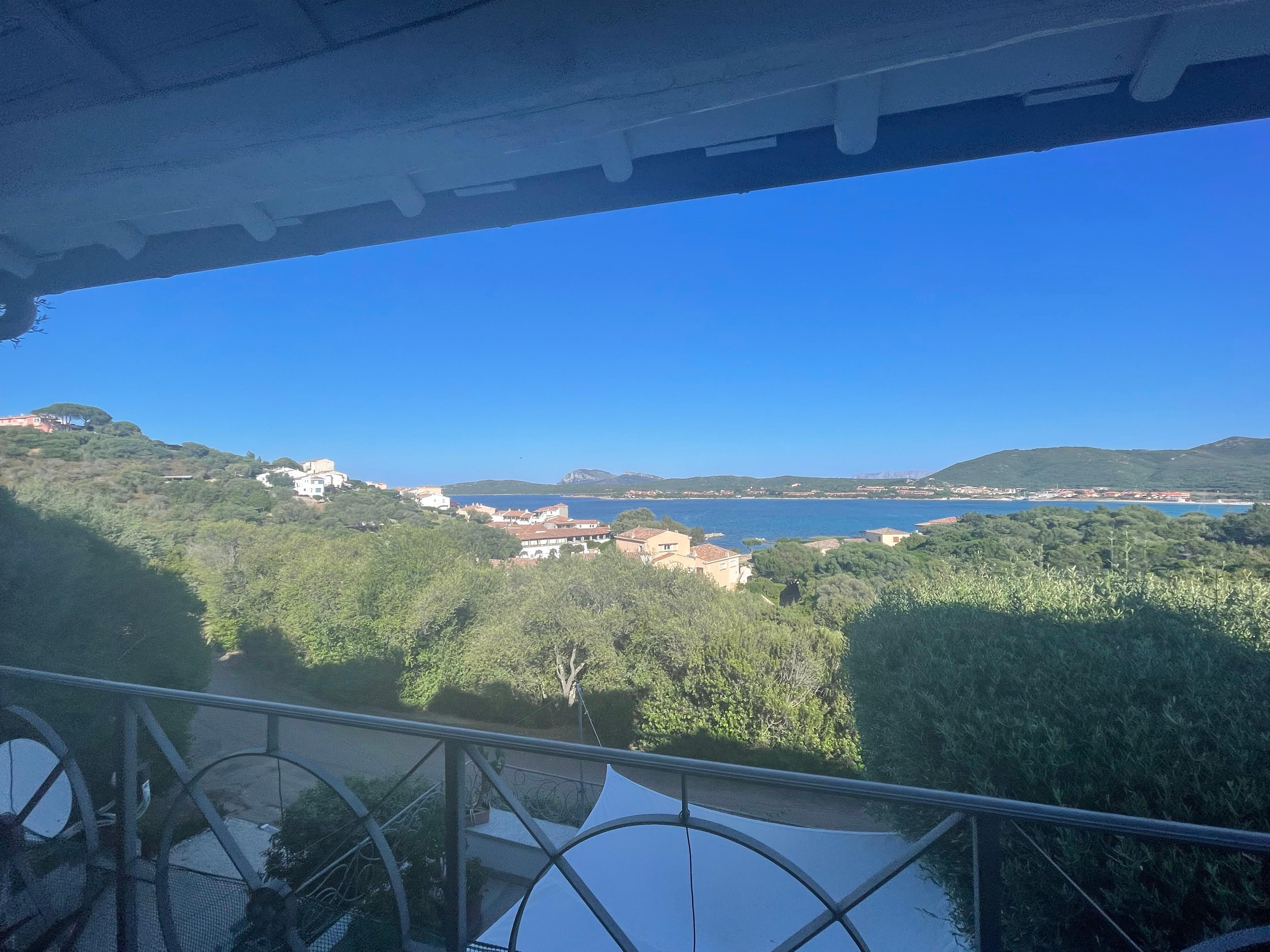 View from the spacious patio. We enjoyed having a drink and soaking up the beauty of the bay.