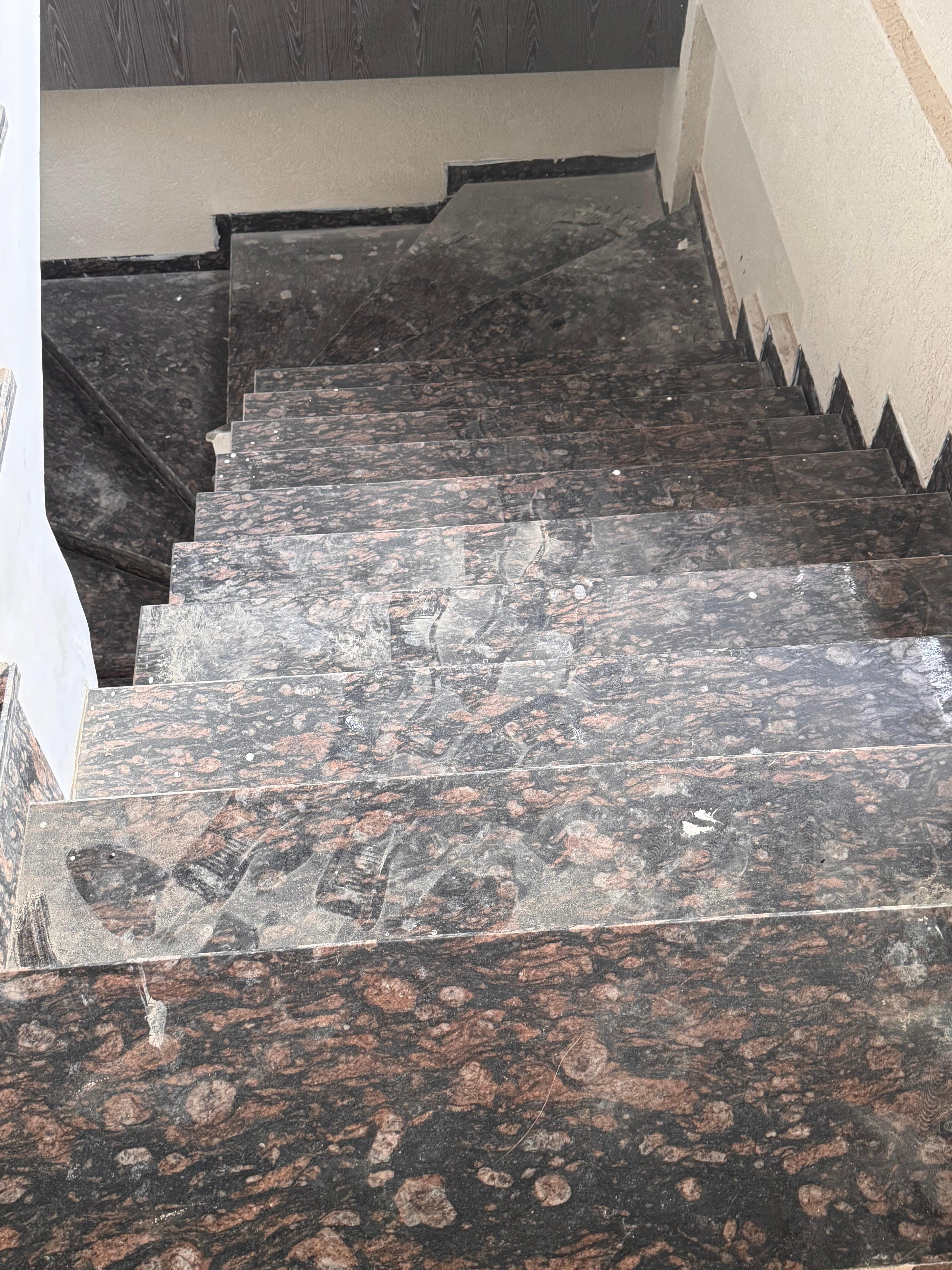 Dust from building work everywhere 