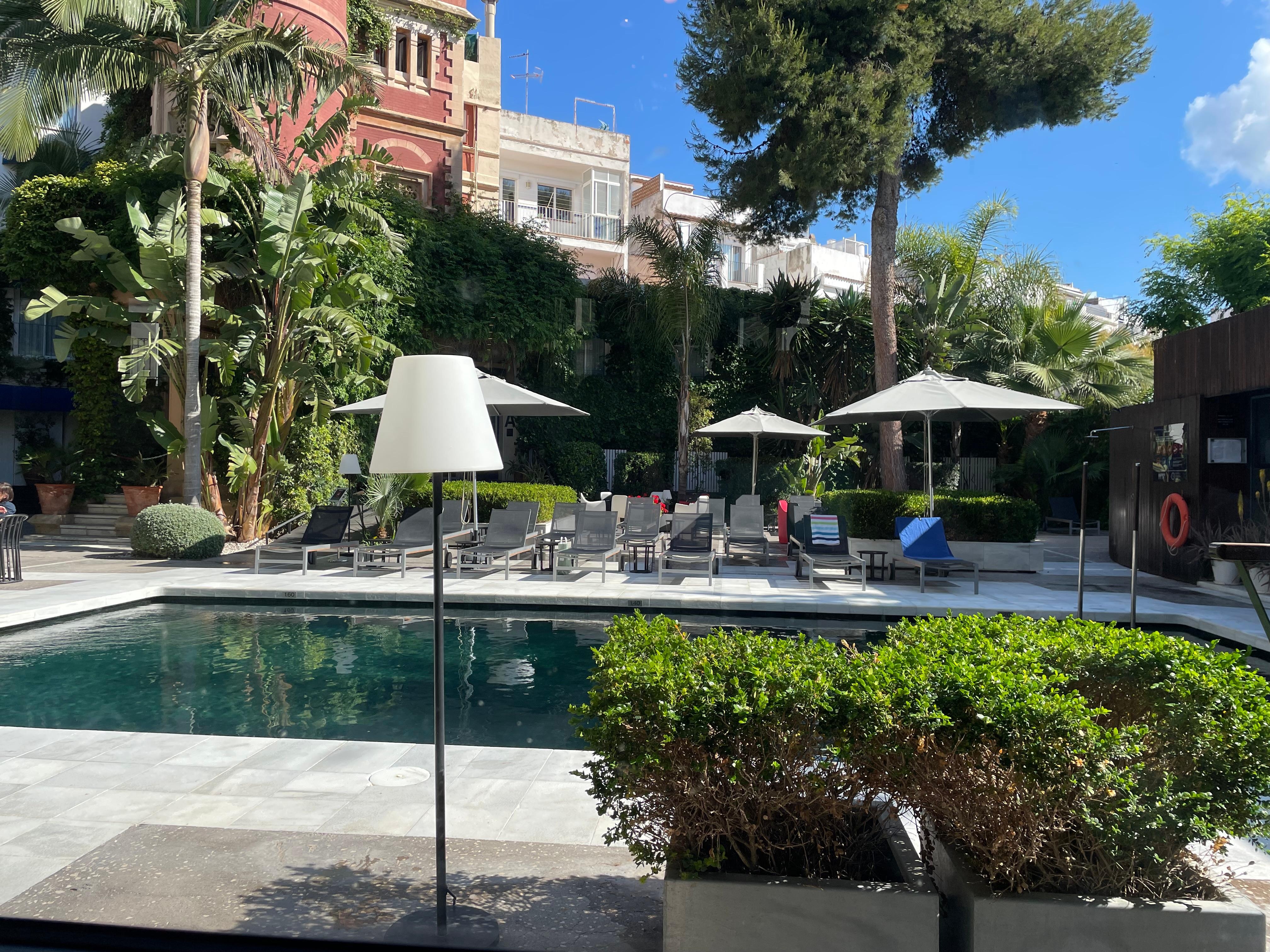 Pool area