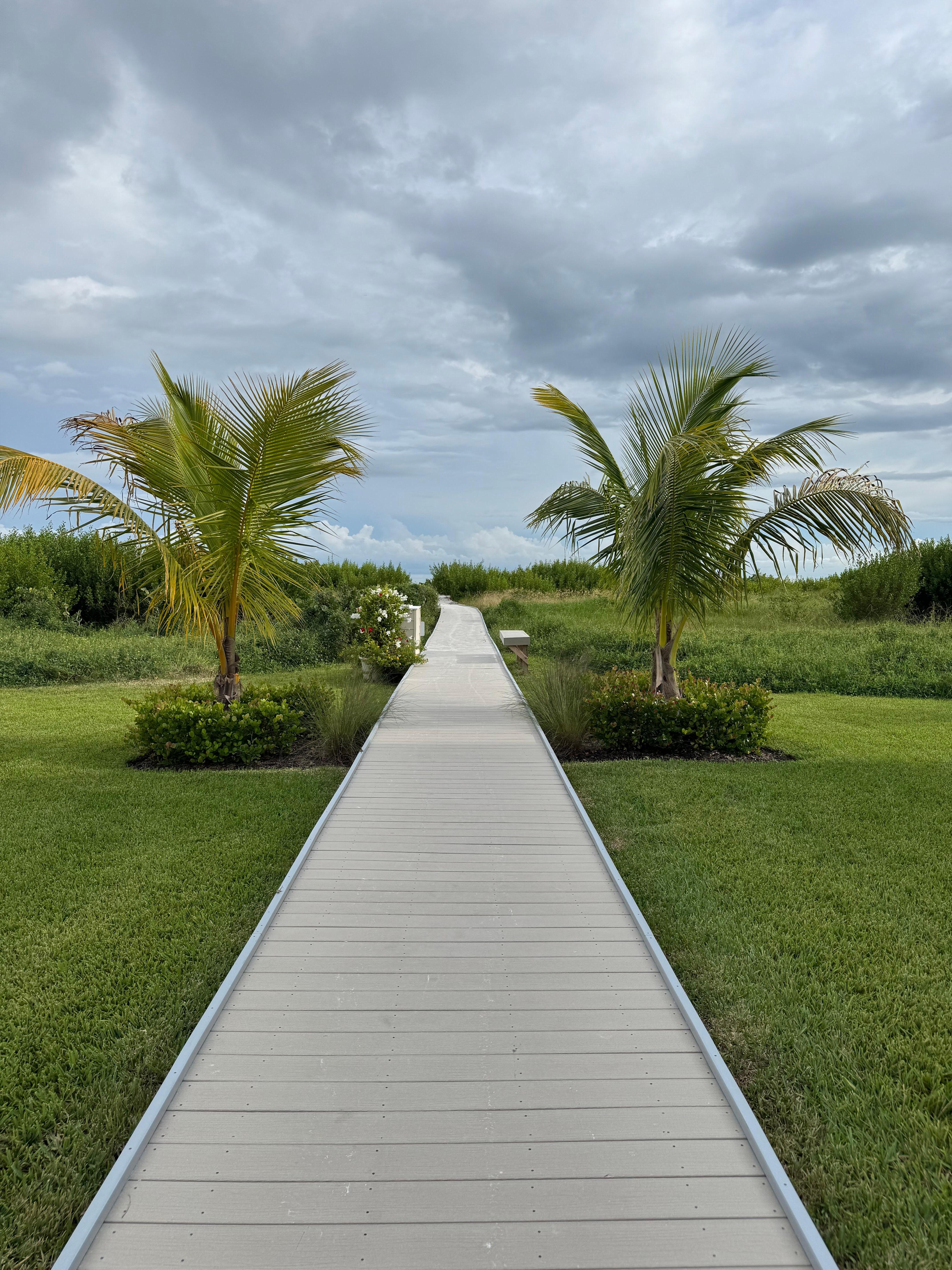 Walkway to the beach