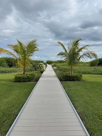 Walkway to the beach
