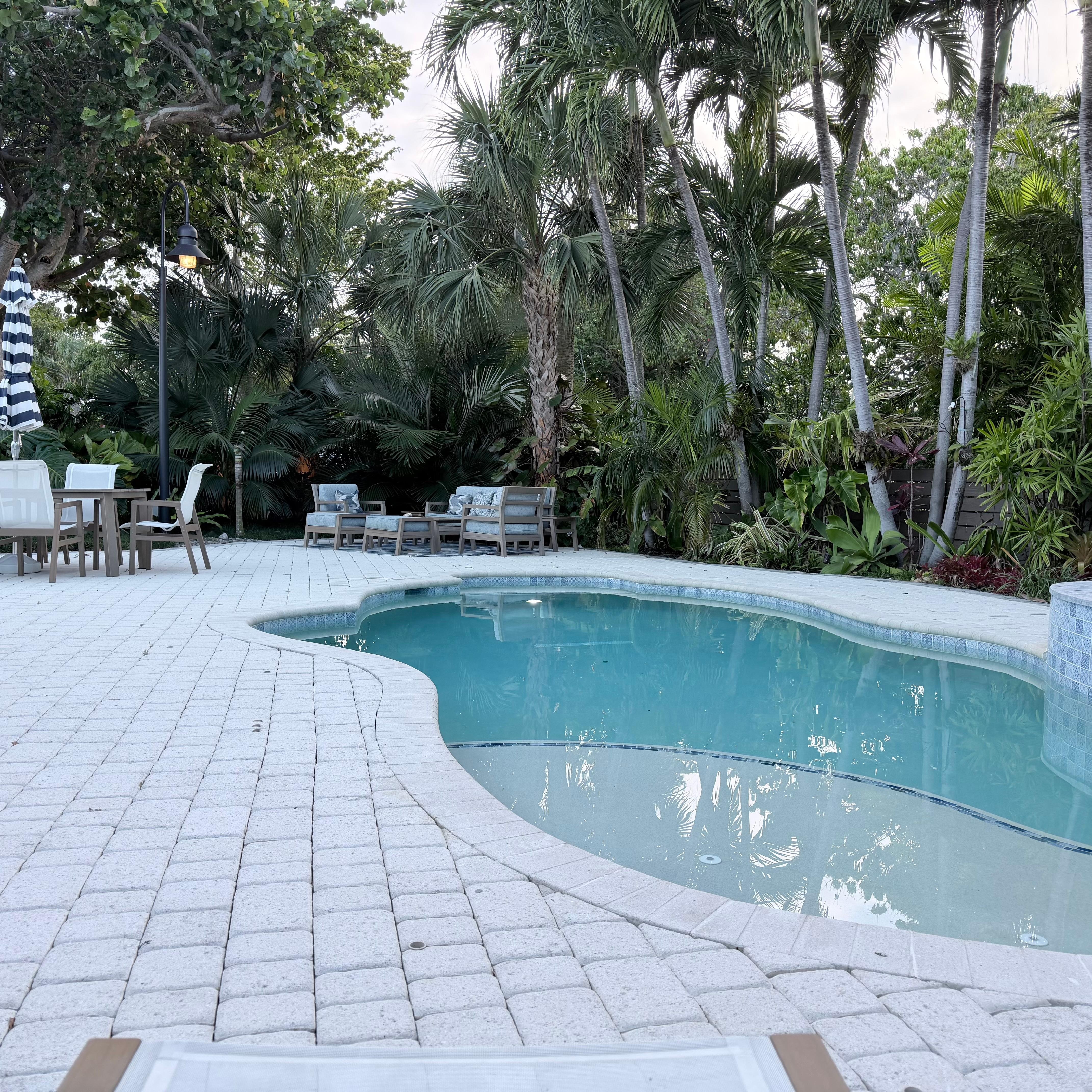 Pool and patio 