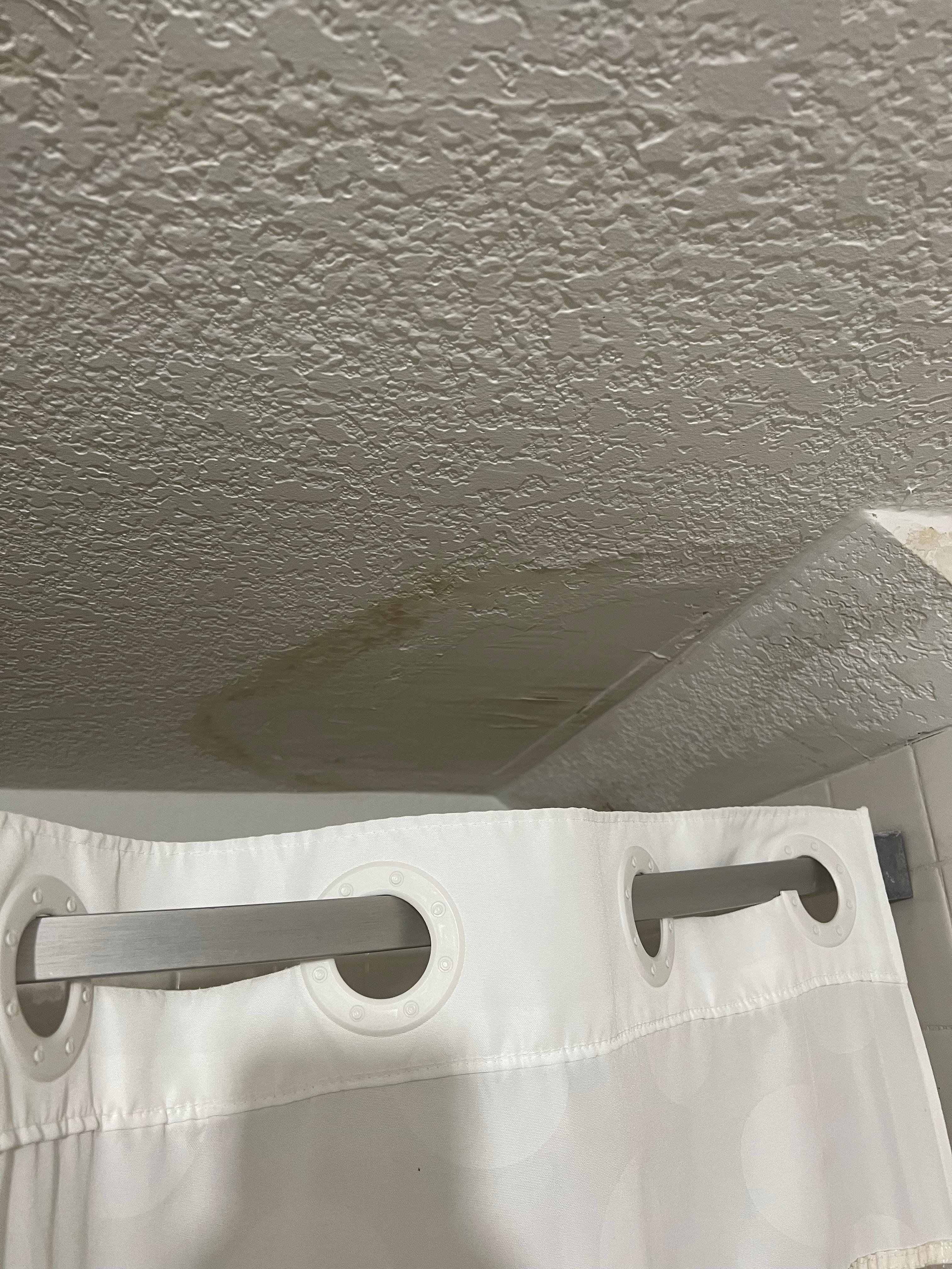 Water damage spots are everywhere!
