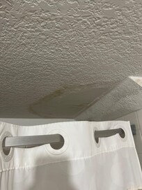 Water damage spots are everywhere!