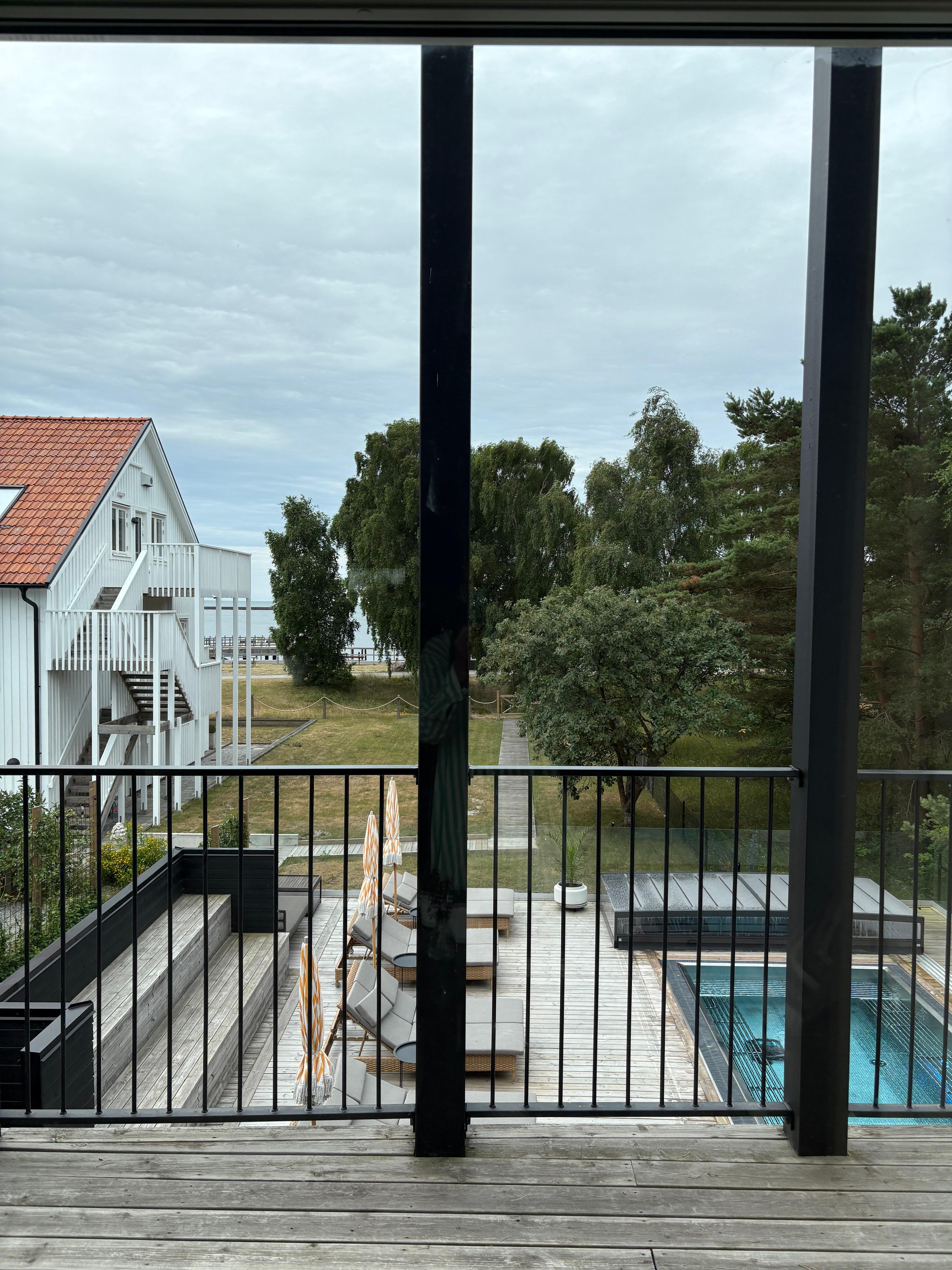 Utsikt från restaurangen 