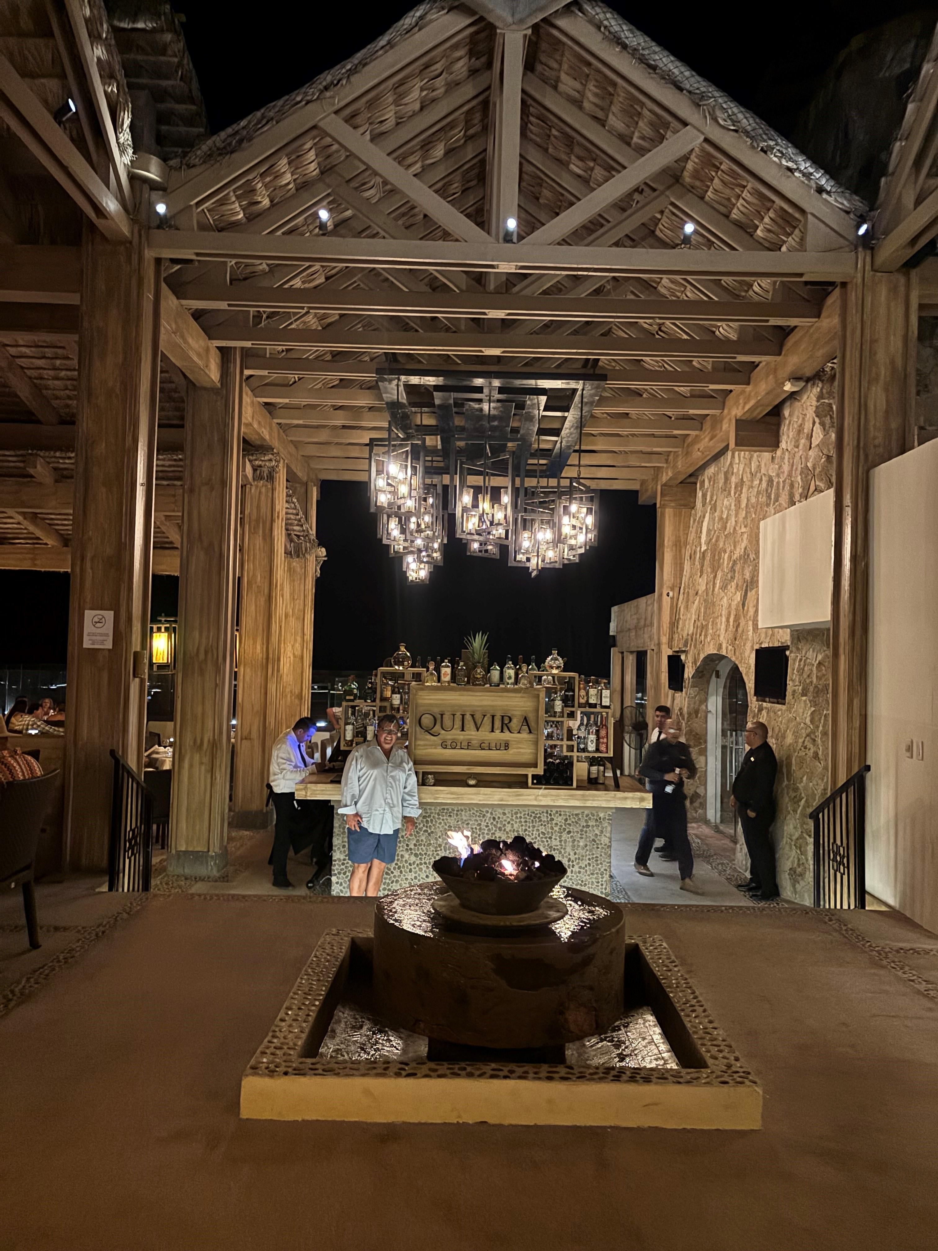 Entry to Quivira Steakhouse