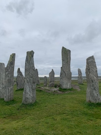 Callanish standing stones, a few minutes drive away