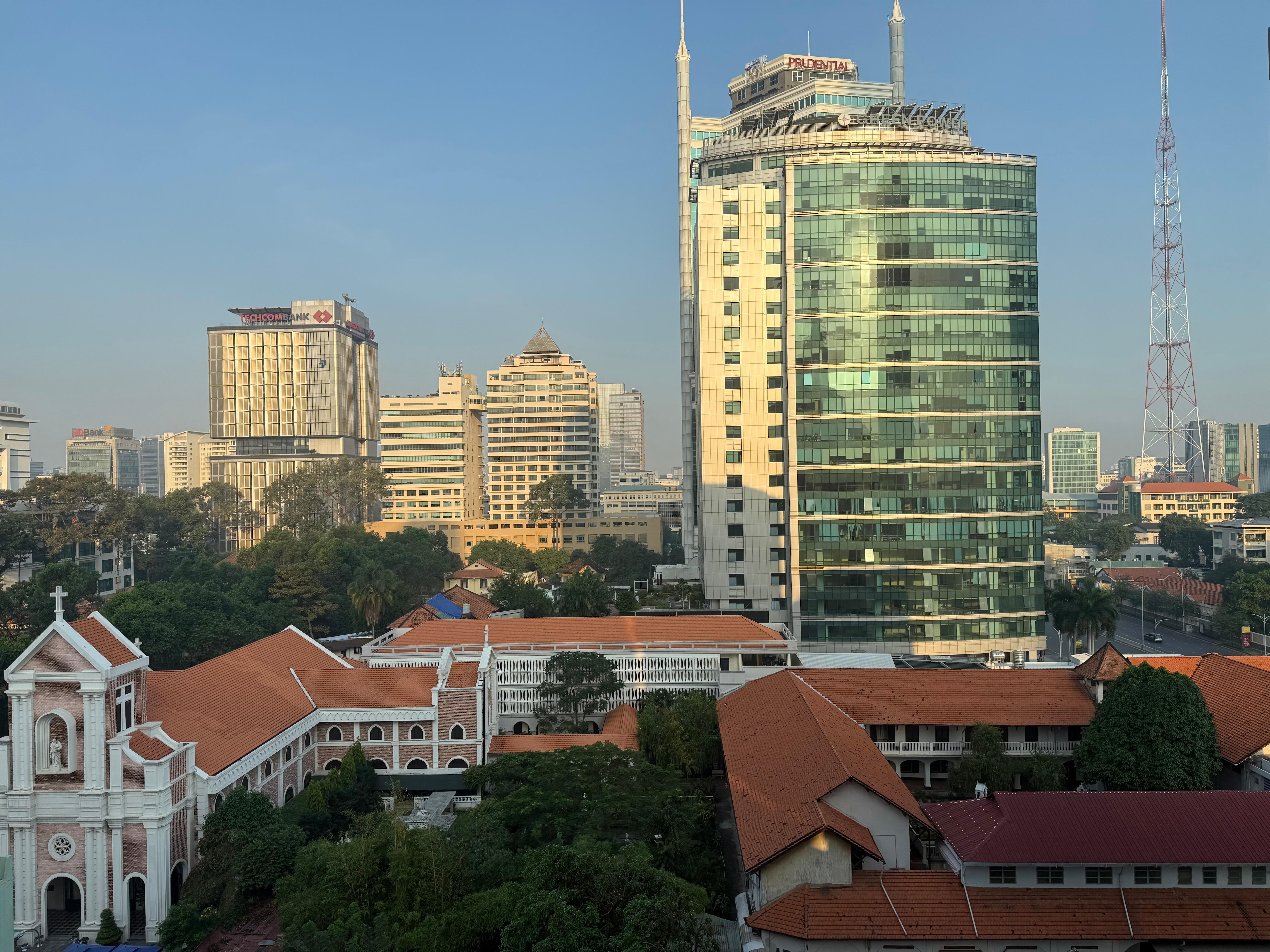 10階窓からの景色