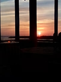 You don't have to leave the house to watch the sunrise every morning bit was beautiful!!!