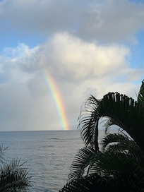 Rainbow from our room!!